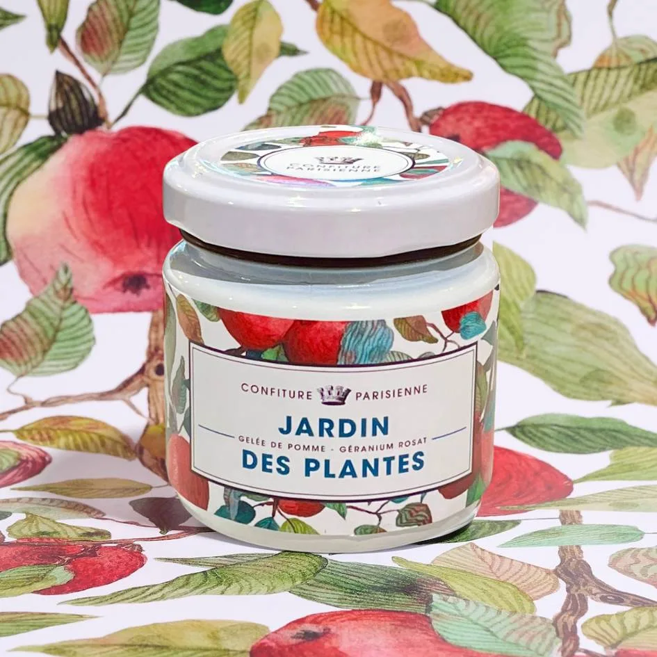 蘋果與玫瑰天竺葵凍醬 100g - Confiture Parisienne 巴黎人果醬