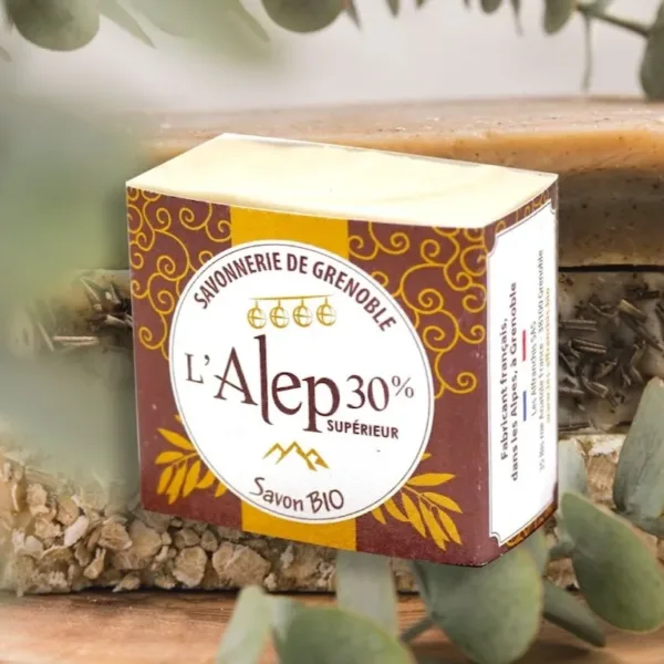法國.化學無添加.30%阿勒坡Alep手工皂