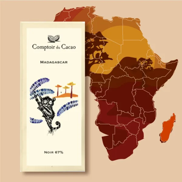 Comptoir du Cacao單一產地系列—馬達加斯加67%黑巧克力磚