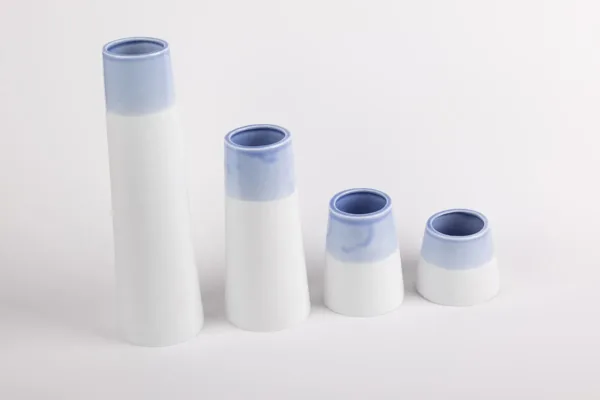 法國.白蔓瓷藝 Atelier du Blanc - 北歐風淡彩花瓶：圖片 6