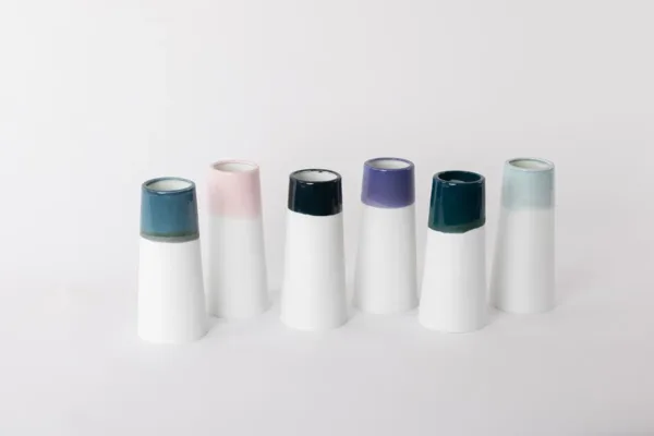法國.白蔓瓷藝 Atelier du Blanc - 北歐風淡彩花瓶：圖片 5