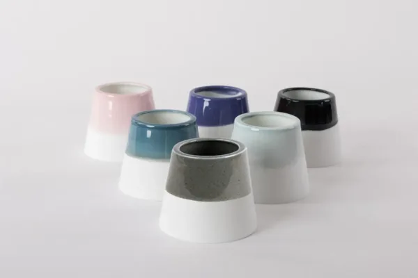 法國.白蔓瓷藝 Atelier du Blanc - 北歐風淡彩花瓶：圖片 4