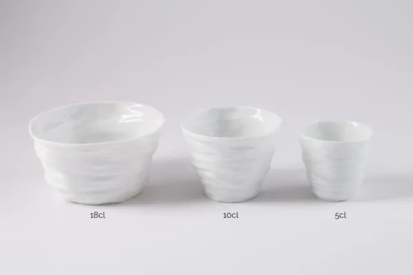 法國.白蔓瓷藝 Atelier du Blanc - 純白瓷咖啡杯100ml (不含盤)：圖片 4
