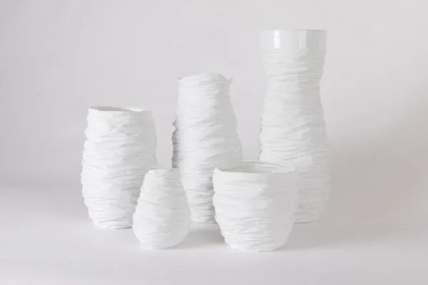 法國.白蔓瓷藝 Atelier du Blanc - Paradoxe 花瓶：圖片 4