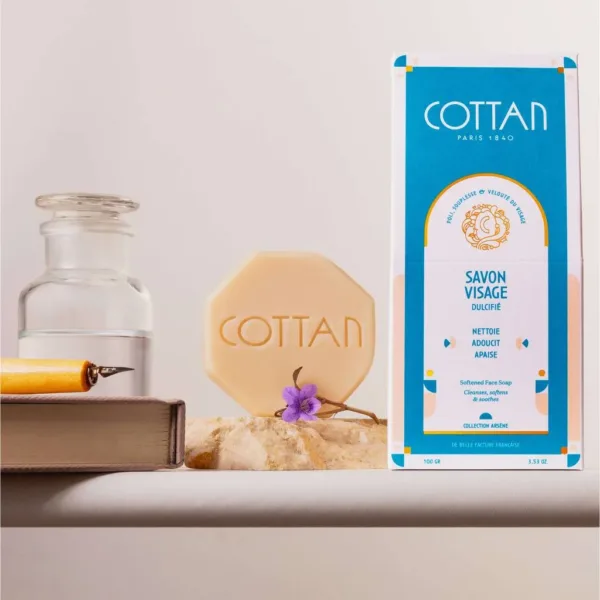法國 Cottan Paris 1840- 植物溫和潔面皂：圖片 2