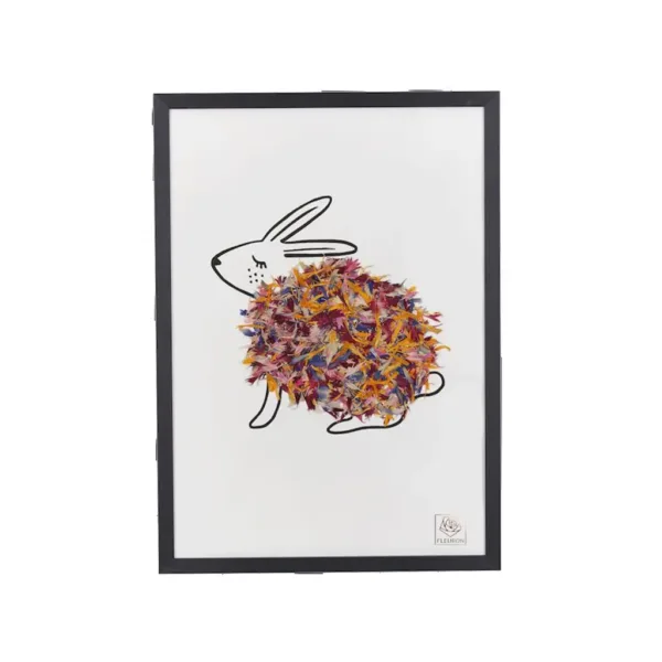 法國.落英紛紛花卉掛飾- 毛毛兔：圖片 9