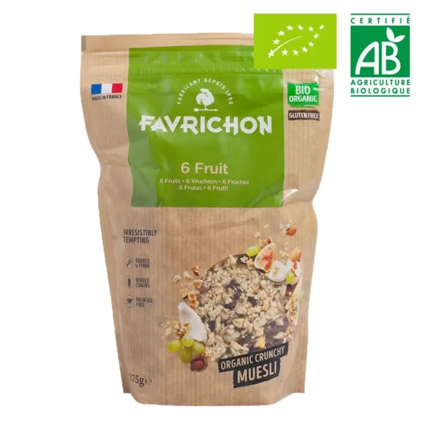 法國菲芙頌Favrichon脆麥片--很多很多的水果