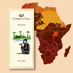 Comptoir du Cacao單一產地系列—烏干達80%黑巧克力磚