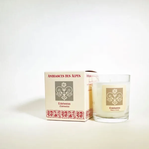 法國阿爾卑斯山香氛蠟燭 - Edelweiss雪絨花