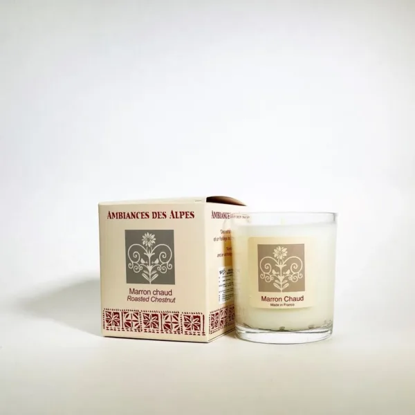 法國阿爾卑斯山香氛蠟燭 - Marron Chaud 冬天裡熱呼呼的烤栗子