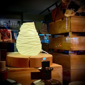 法國.白蔓瓷藝 Atelier du Blanc - 桌燈系列 PARADOXE 悖論(15cm)