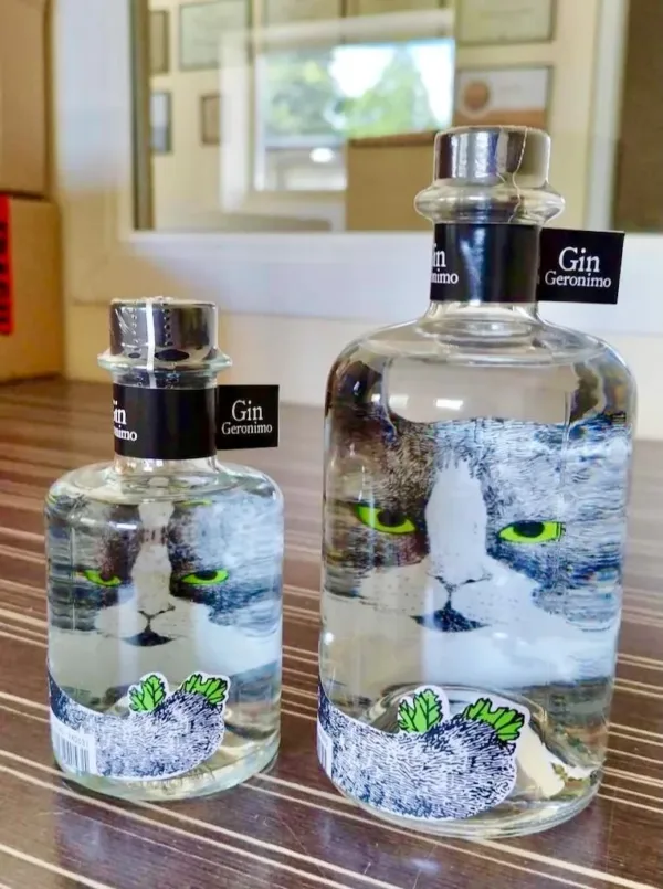 貓迷倫敦琴酒 Geronimo Gin 迷你瓶, 含提盒：圖片 5