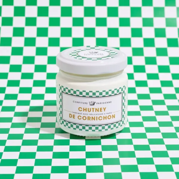 迷你酸黃瓜甜酸醬 CHUTNEY de CORNICHON - Confiture Parisienne 巴黎人果醬