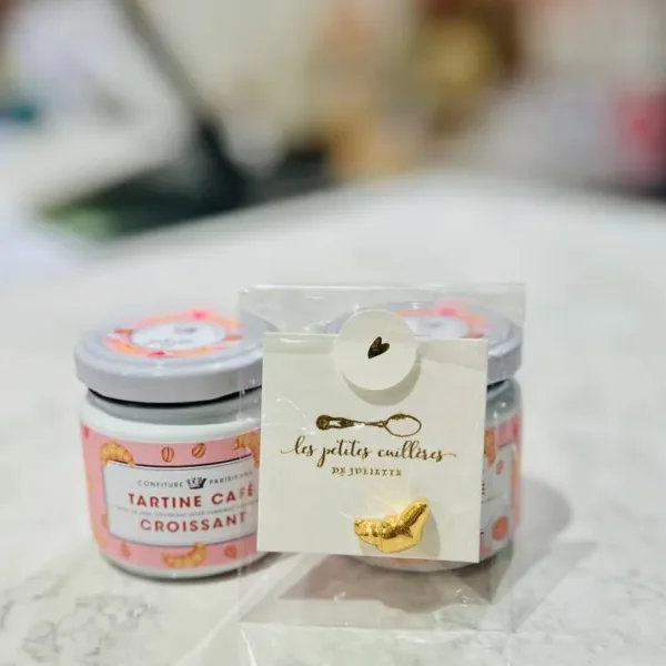榛果咖啡抹醬(限量款) TARTINE NOISETTE CAFE avec CROISSANT - Confiture Parisienne 巴黎人果醬：圖片 2