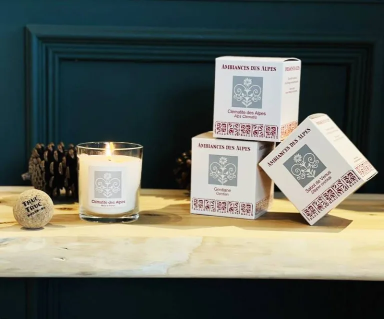 阿爾卑斯山香氛蠟燭 | 法國 Ambiances des Alpes 5 圖克圖克|歐洲職人選物 lighted candles_s