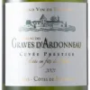 2023 波爾多窖藏白酒 Domaine des Graves d'Ardonneau, Blaye-Côtes de Bordeaux Cuvée Prestige Blanc
