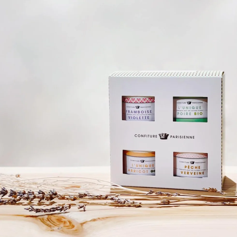 Confiture Parisienne 巴黎人果醬-原裝禮盒四入組 1 CP giftbox 4