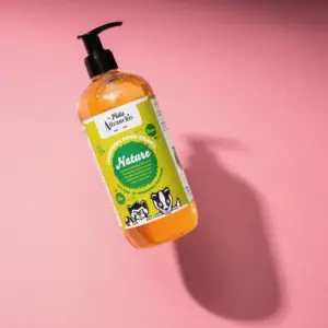 法國原裝.兒童專用天然手工皂 [500ml] 包裝正面。