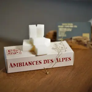 法國阿爾卑斯山香氛蠟塊 - Boule de Neige 雪球，香氛蠟燭。