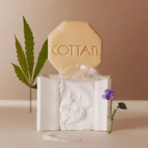 法國 Cottan Paris 1840- 植物溫和潔面皂，歐式生活。