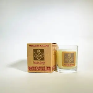 法國阿爾卑斯山香氛蠟燭 - Cannelle Orange 香橙肉桂，歐式生活。
