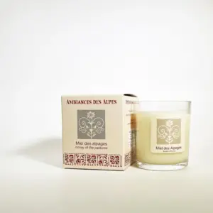 法國阿爾卑斯山香氛蠟燭 - Miel des Aplage 牧場的蜂蜜，香氛蠟燭。