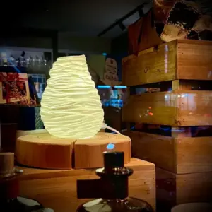 法國.白蔓瓷藝 Atelier du Blanc - 桌燈系列 PARADOXE 悖論(15cm)，家飾。
