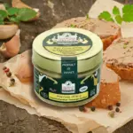 法國職人George BRUCK全鵝肝醬100g_含格烏茲塔明那白葡萄酒 Whole Goose Foie Gras with Gewurztraminer Wine，抹醬。