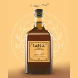 Grand-Olan -阿爾卑斯山修道院草本酒, 含提盒，利口酒 (Liquor)。