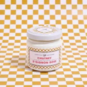 粉紅洋蔥甜酸醬 CHUTNEY d’Oignon Rose - Confiture Parisienne 巴黎人果醬,小果醬。