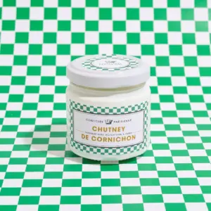 迷你酸黃瓜甜酸醬 CHUTNEY de CORNICHON - Confiture Parisienne 巴黎人果醬,小果醬。