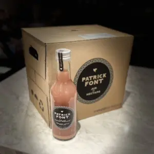 法國Patrick Font - 冷壓RedLove 紅心蘋果汁 - 250ml x 12,冷壓純果汁。