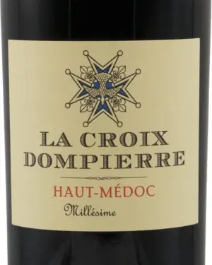 2022 上梅多克「十字」紅酒 Chateau Dompierre, Haut-Médoc "La Croix" Rouge，無酒不歡。