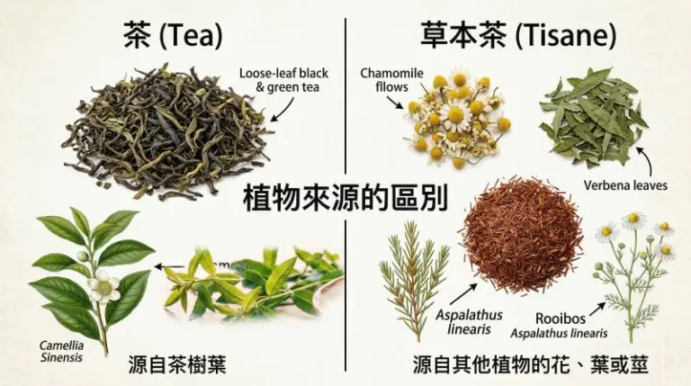 《什麼是 Tisane？》帶你分清「茶」與「花草茶」的本質差異｜圖克圖克 內文配圖。
