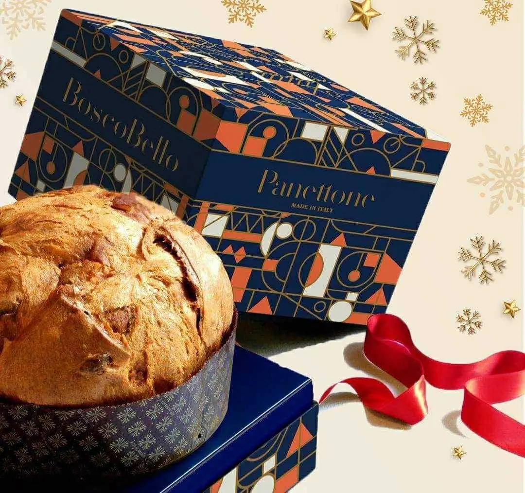 Panettone 經典聖誕麵包 1000g｜義大利 36 小時天然發酵 伯斯柯貝羅 BoscoBello